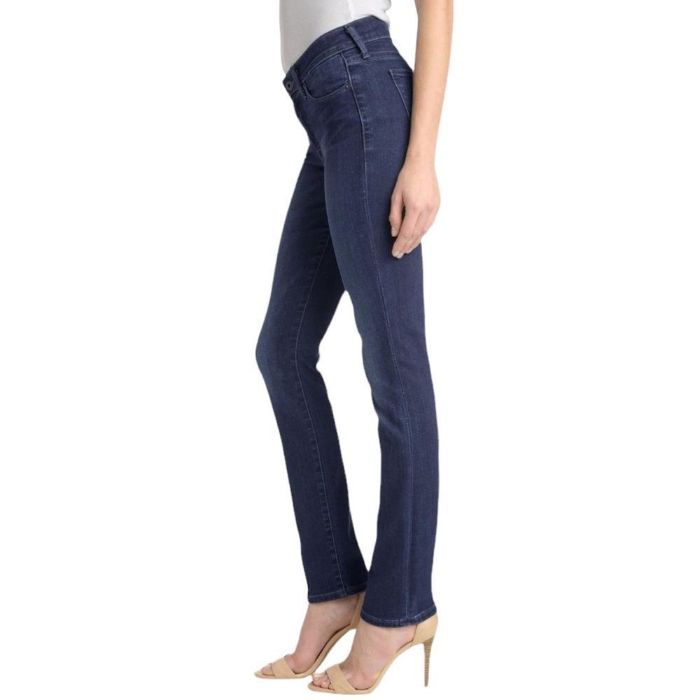 EUC Lucky Brand Brooke Straight Jeans 2 26 Dark Wash